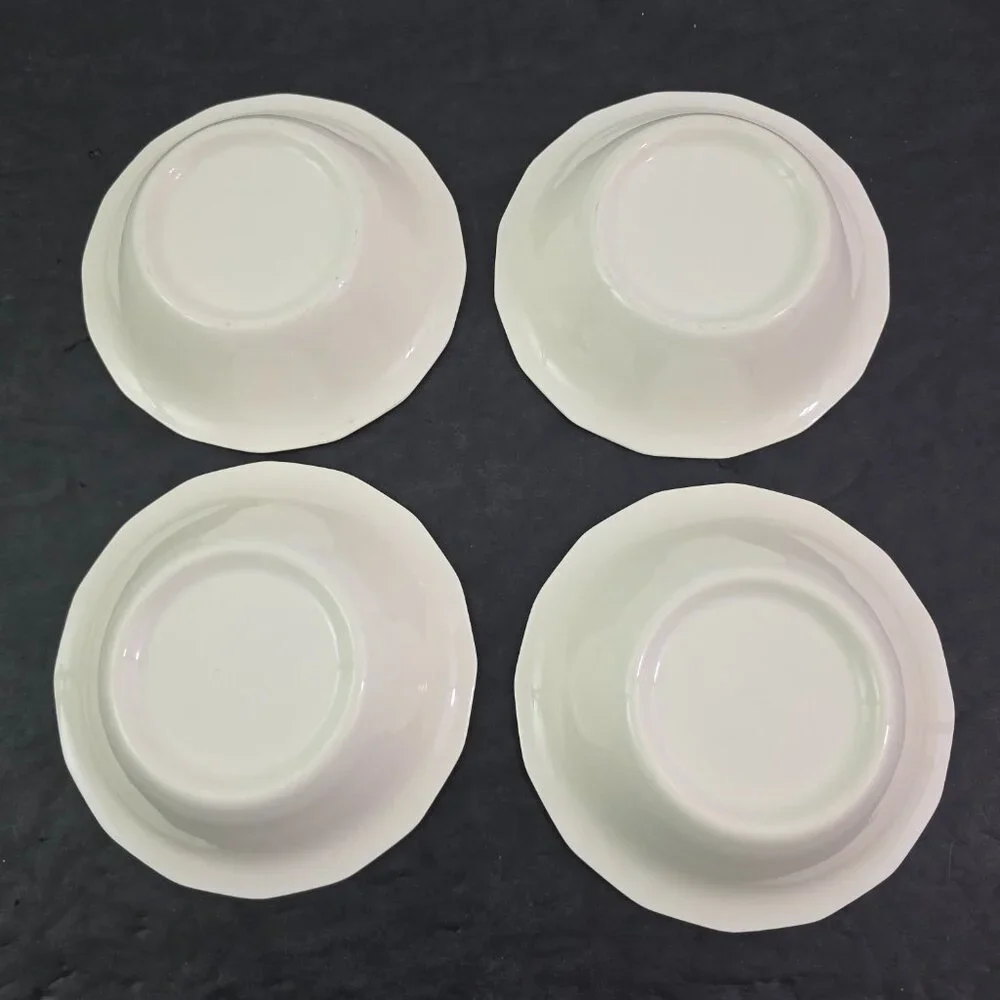 Homer Laughlin Bayberry Earthenware Appetizer Berry Bowls – Set of 4